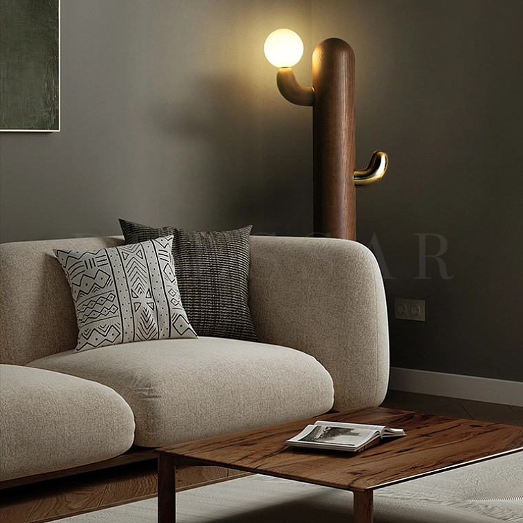 Торшер CACTUS WOOD