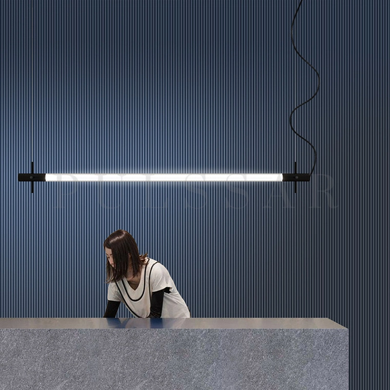 Реечная люстра FABIA L