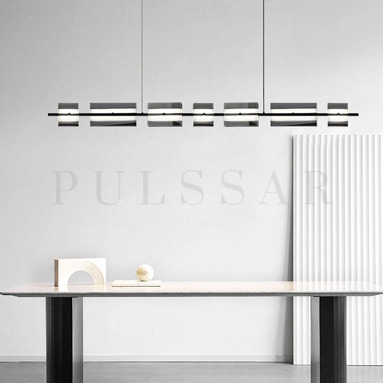 Реечная люстра BRIAND LONG