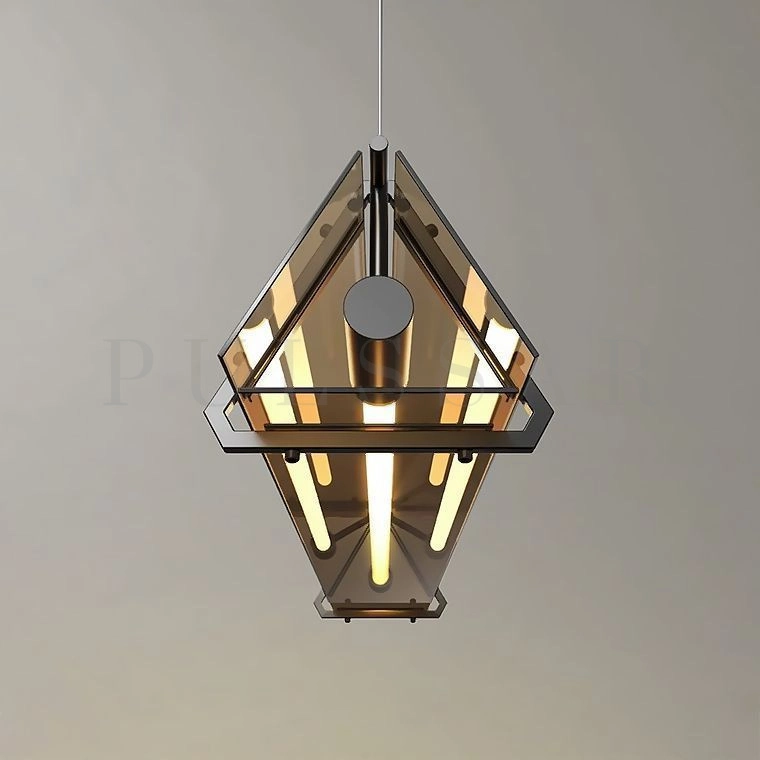 Реечная люстра HAGA LONG