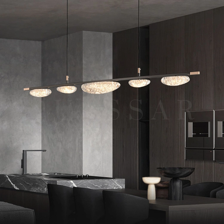 Реечная люстра EVIAN LONG