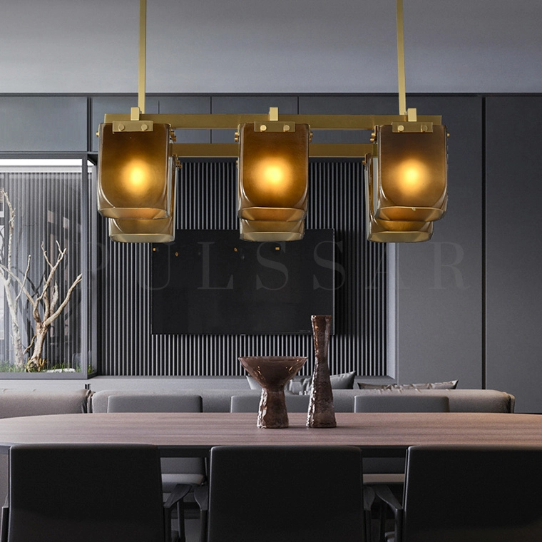 Реечная люстра VELVET LONG