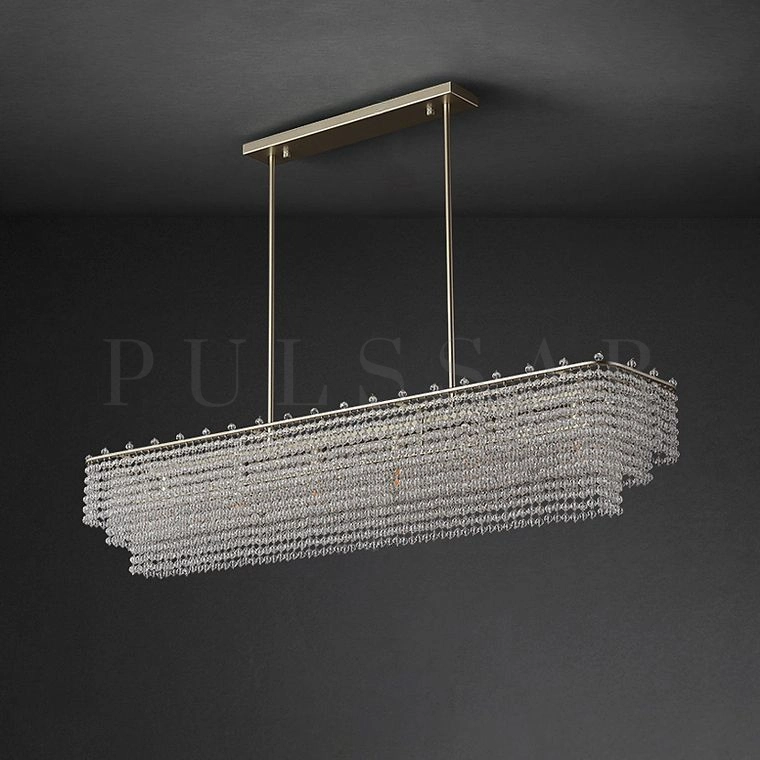 Реечная люстра LADY LONG