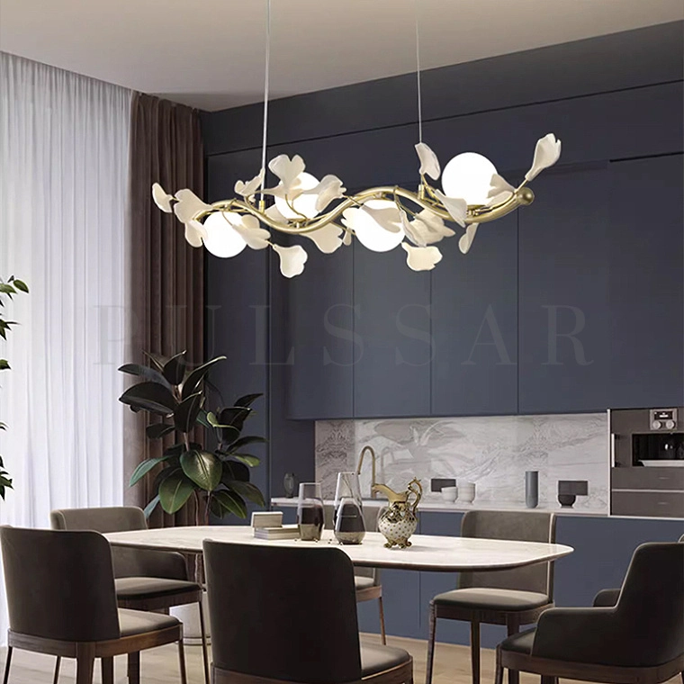 Реечная люстра ANGIOLA LONG