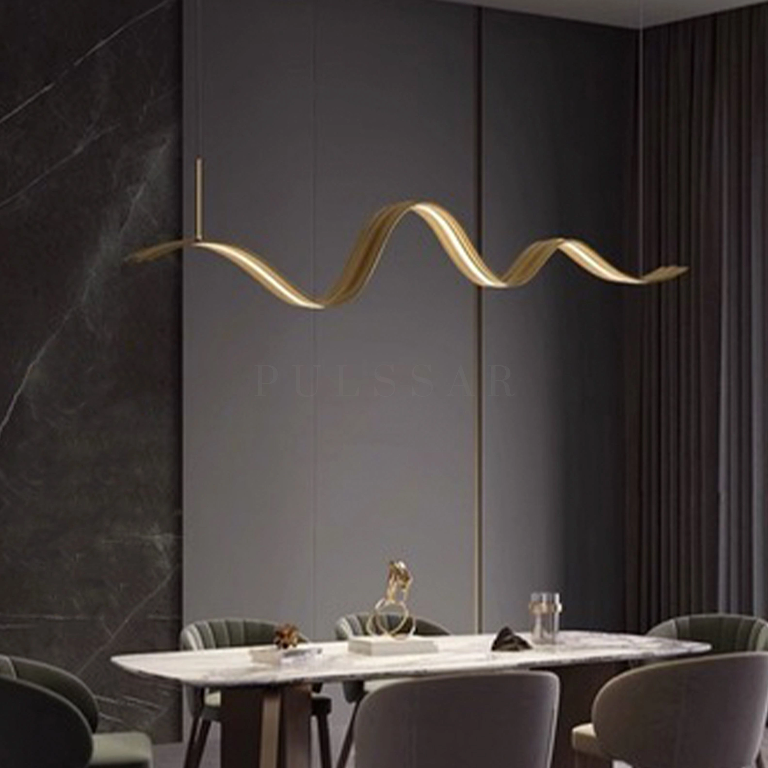 Реечная люстра ZEUS