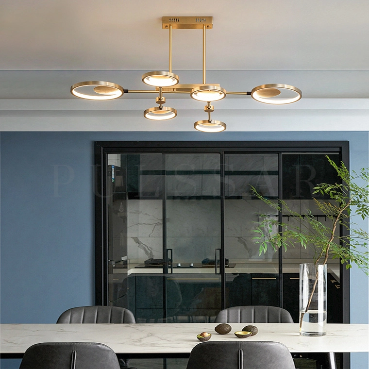 Реечная люстра RISOR L