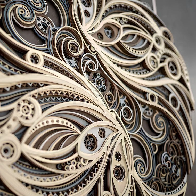 Дизайнерский настенный декор ECO-102