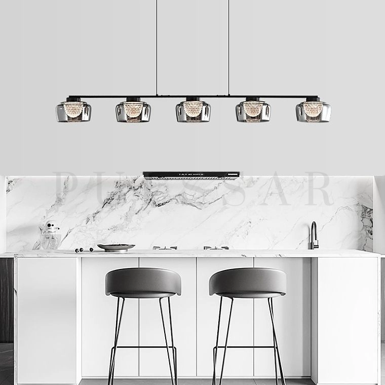 Реечная люстра MILES LONG