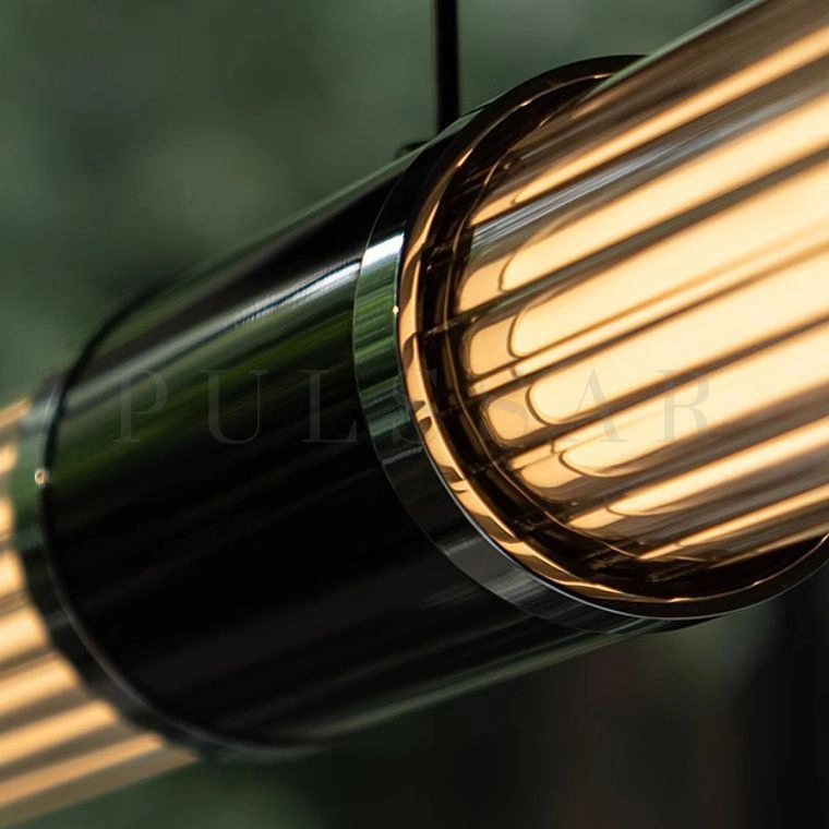 Реечная люстра TIME TUNNEL WAVY