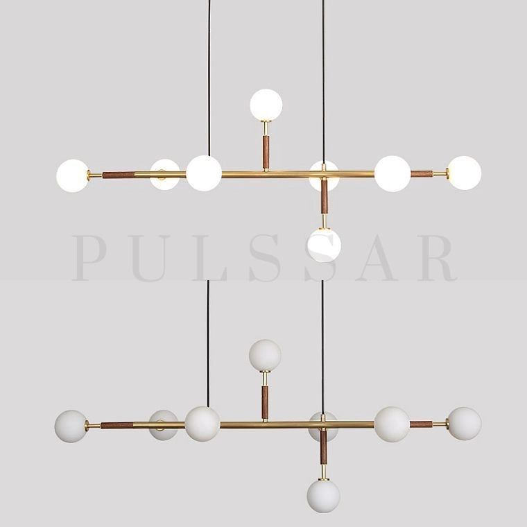 Реечная люстра FABIEN LONG