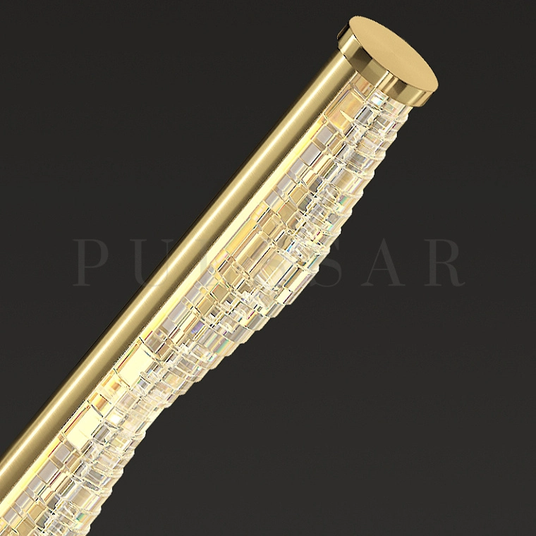 Реечная люстра CARIA LONG