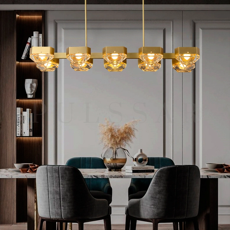 Реечная люстра GALLERY LONG