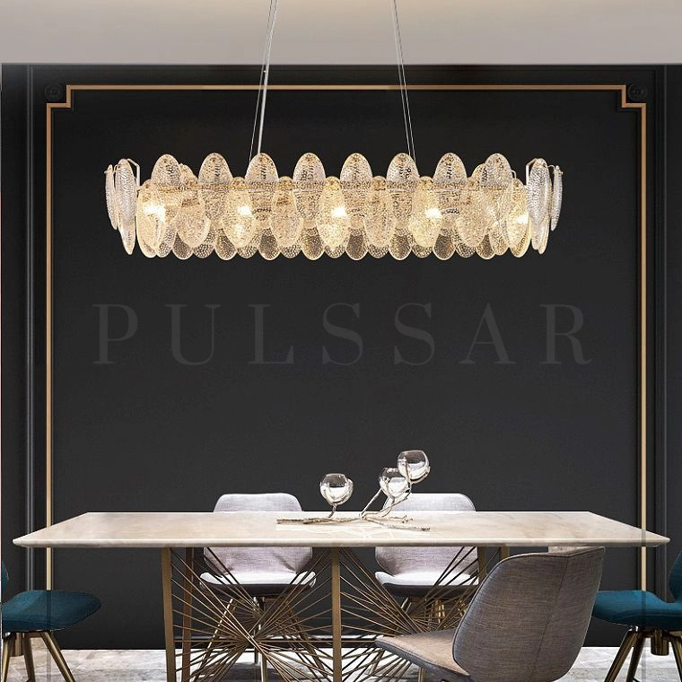 Реечная люстра REEGNORA L