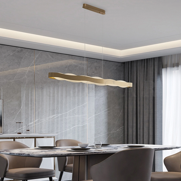 Реечная люстра MALIKA LONG