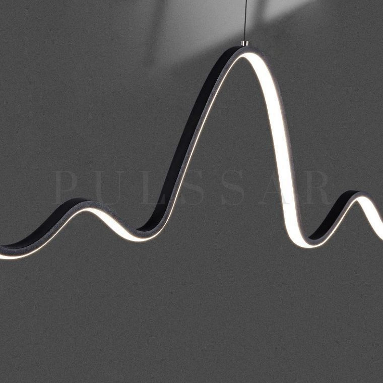 Реечная люстра TEUNIS