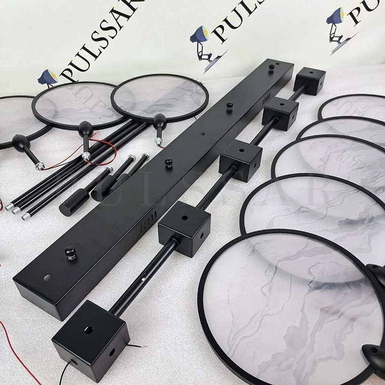 Реечная люстра NEBULA B