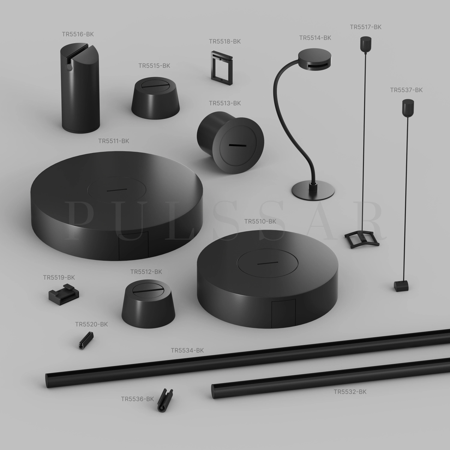 Накладное основание BELTY BASE TR5512-BK