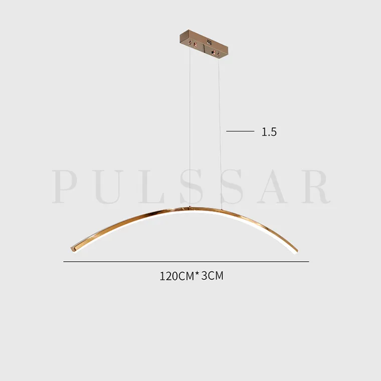 Реечная люстра SURGE B