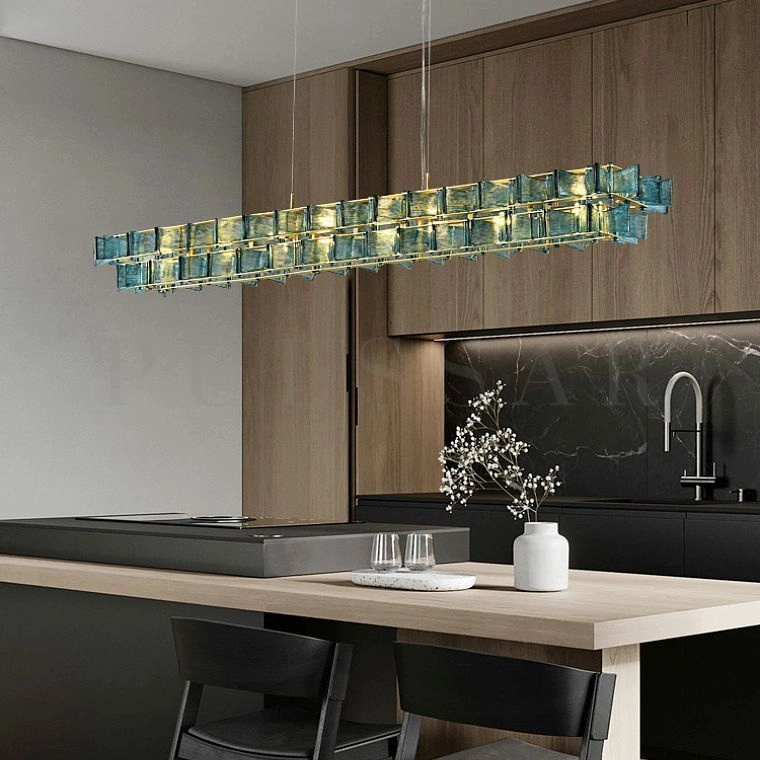 Реечная люстра DEXTER LONG