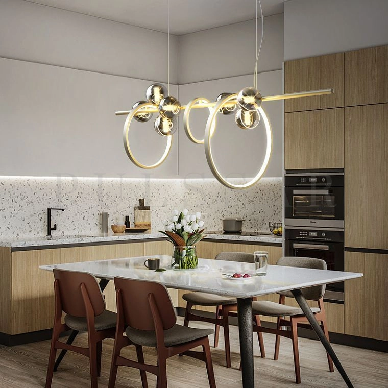 Реечная люстра NILMA