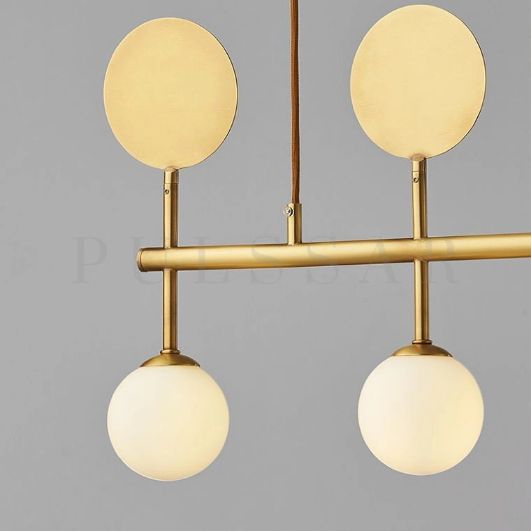 Реечная люстра SANTA LONG