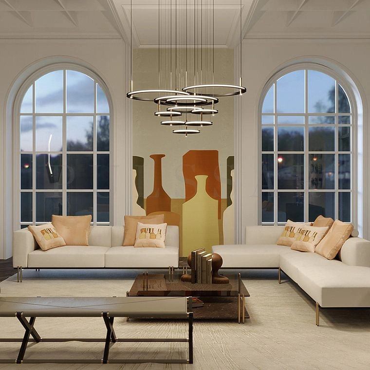 Кольцевая люстра GEDEON