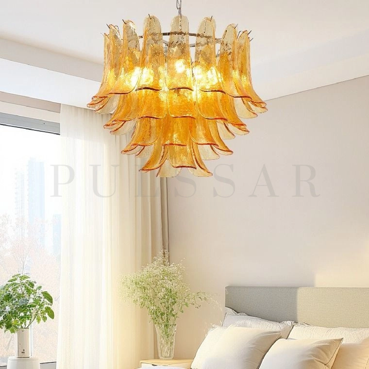 Подвесная люстра LOBBY AMBER