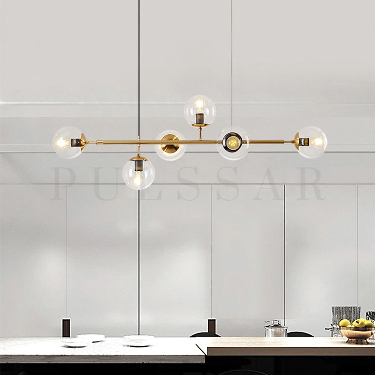 Реечная люстра HAGGE