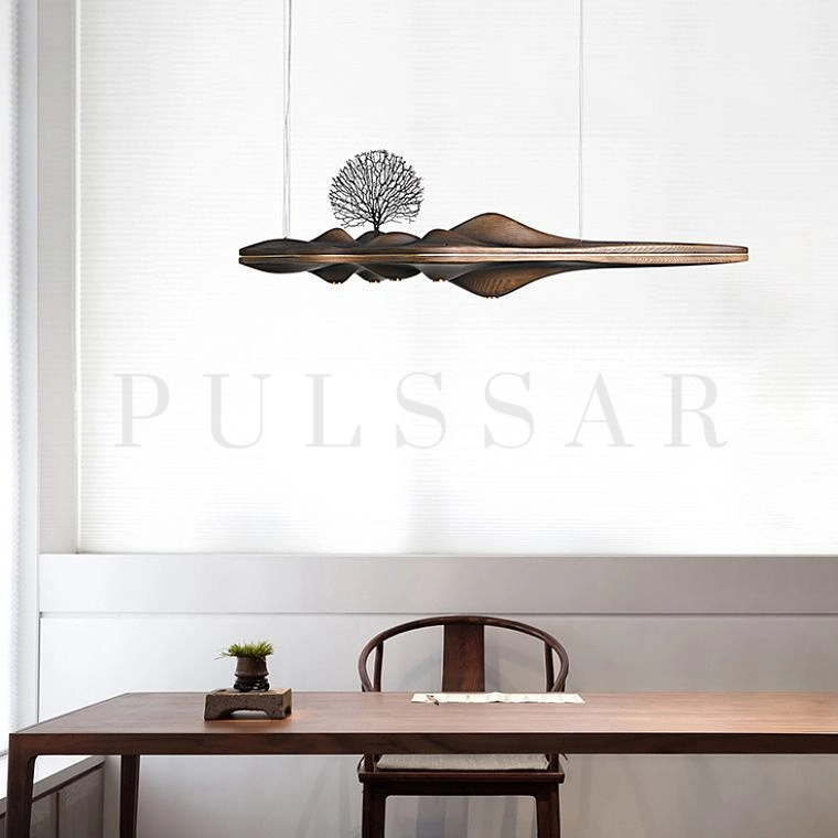 Реечная люстра HILLS