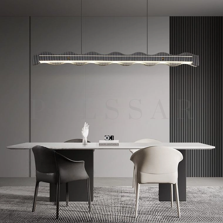 Реечная люстра CHIFFA WAVE L