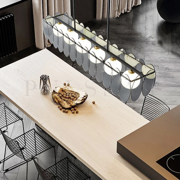 Реечная люстра RASMIN LONG