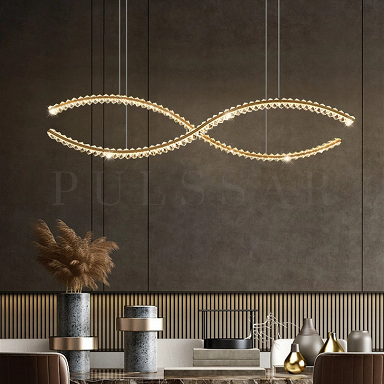 Реечная люстра BERTOLDA X LONG