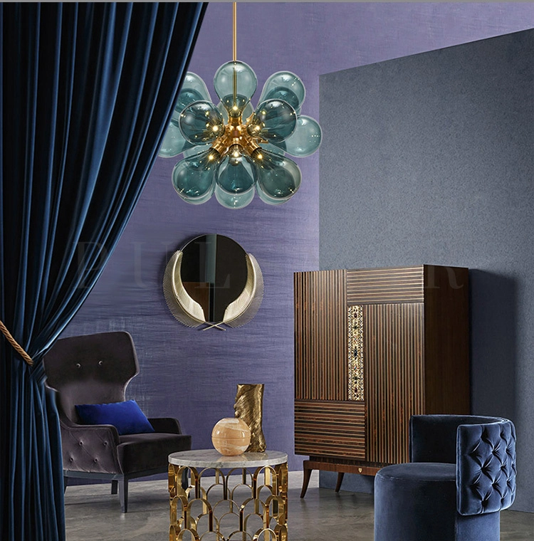 Подвесная люстра GRAPE BLUE