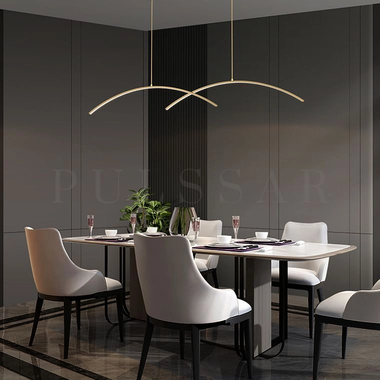 Реечная люстра SIDSEL