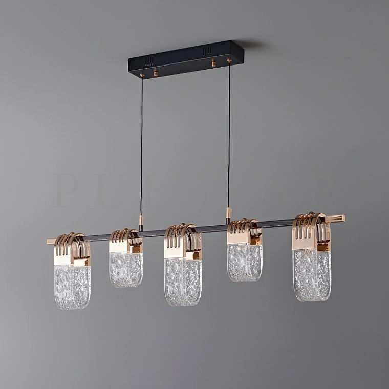 Реечная люстра JERALD LONG