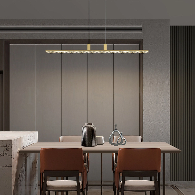 Реечная люстра CARIA LONG