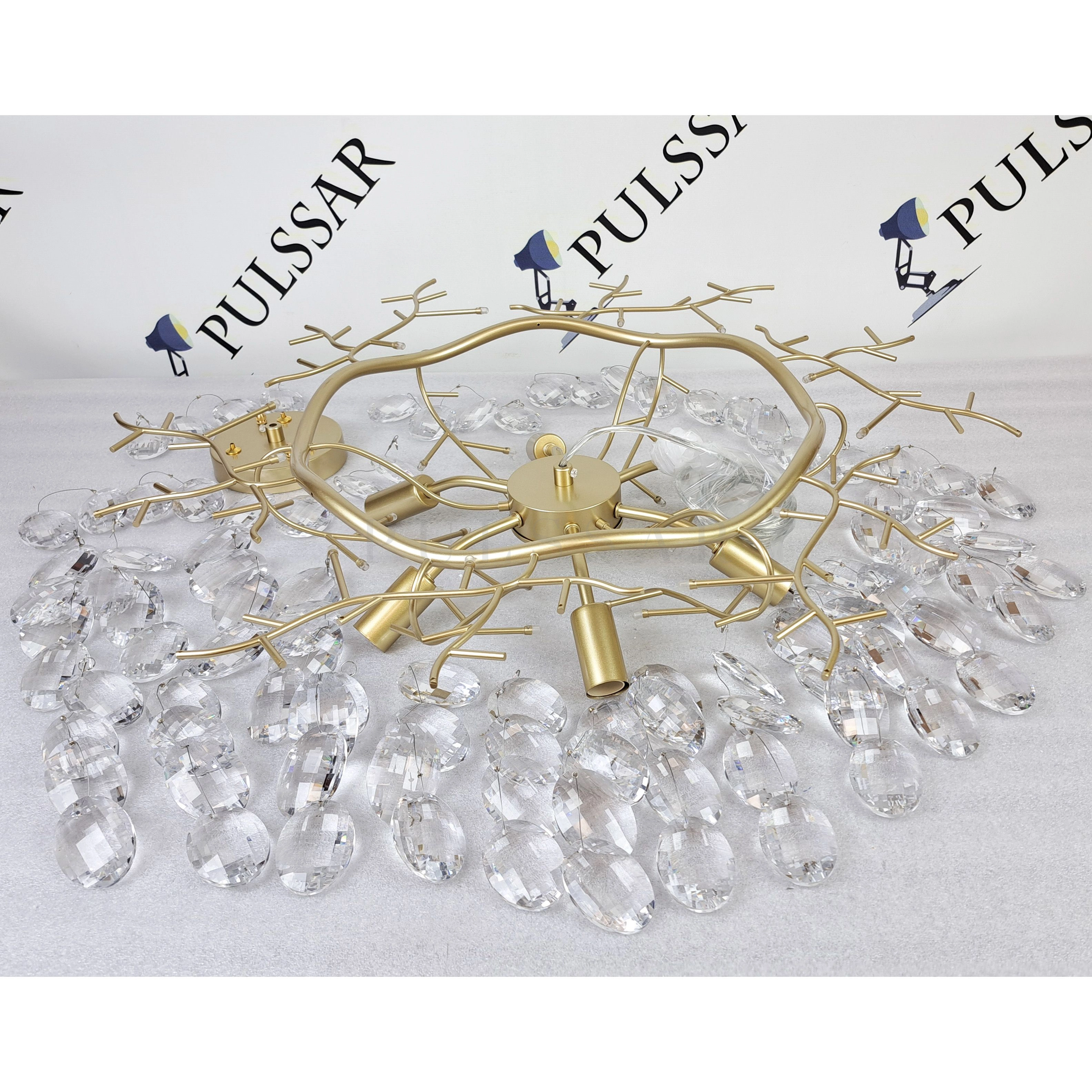 Кольцевая люстра CRISTALLIN