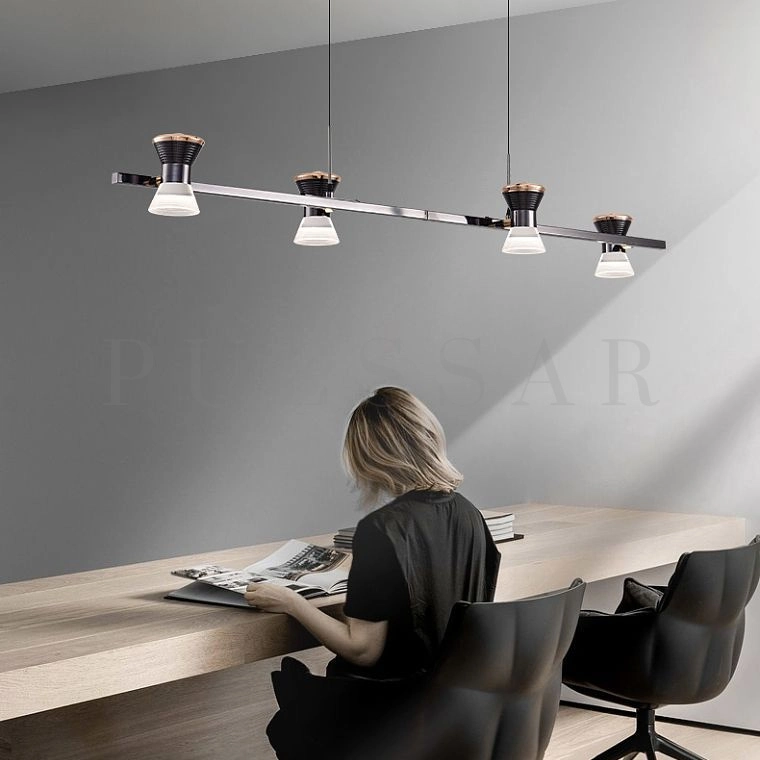 Реечная люстра MANASSE LONG