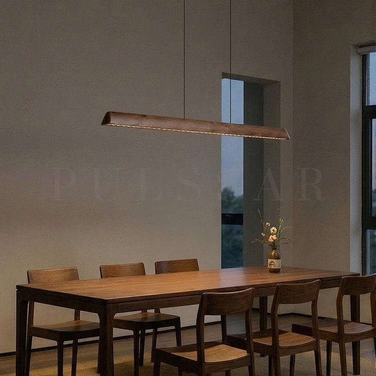 Реечная люстра SILVORA