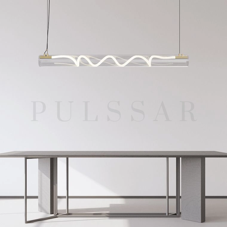 Реечная люстра GLORIFY OPTIC SPIRAL