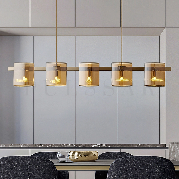 Реечная люстра JANICE LONG