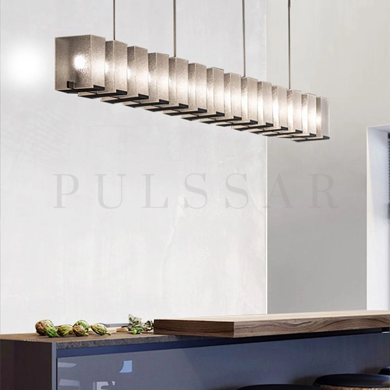 Реечная люстра BILLA