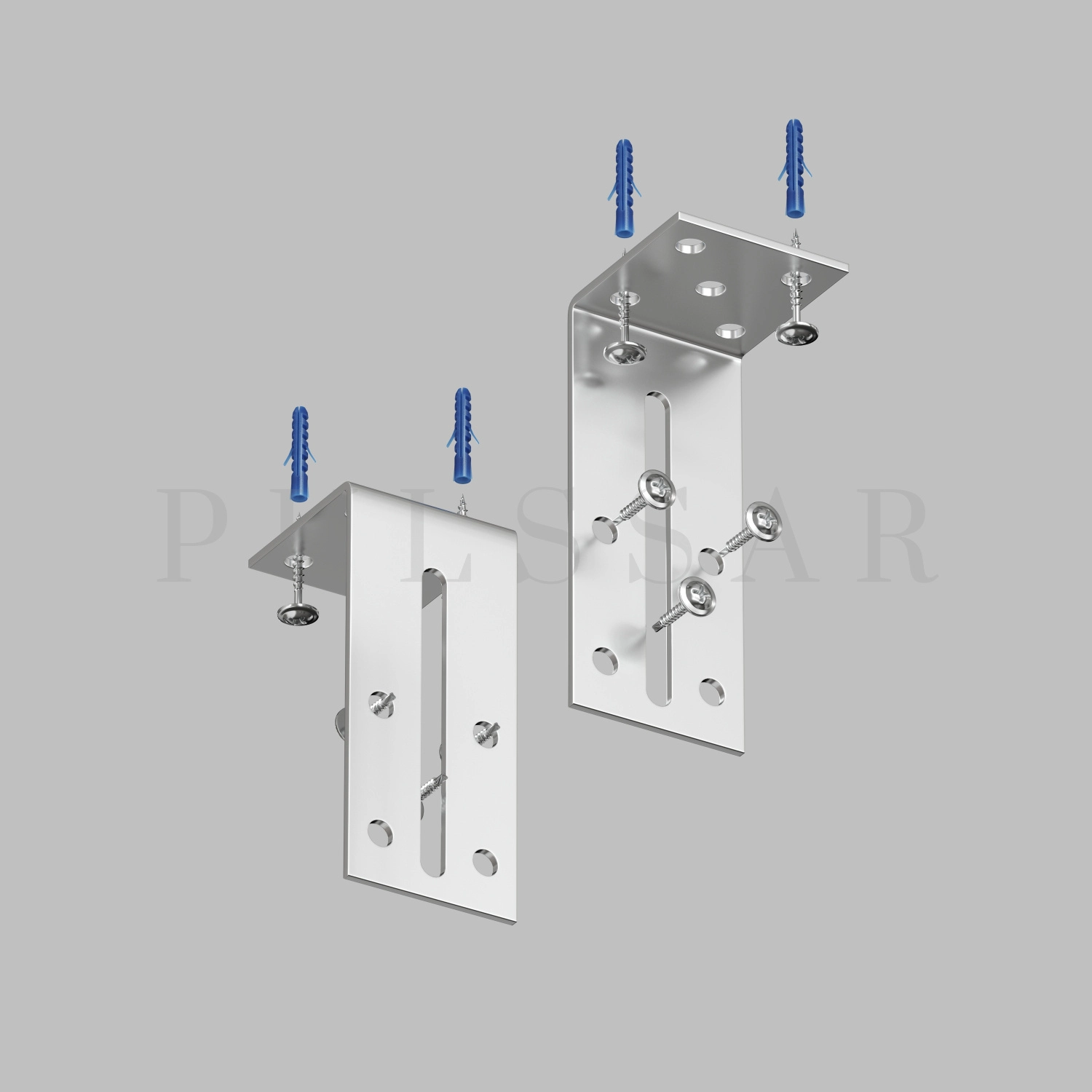 Уголок регулируемый для закладных профилей Denkirs TR3045-AL
