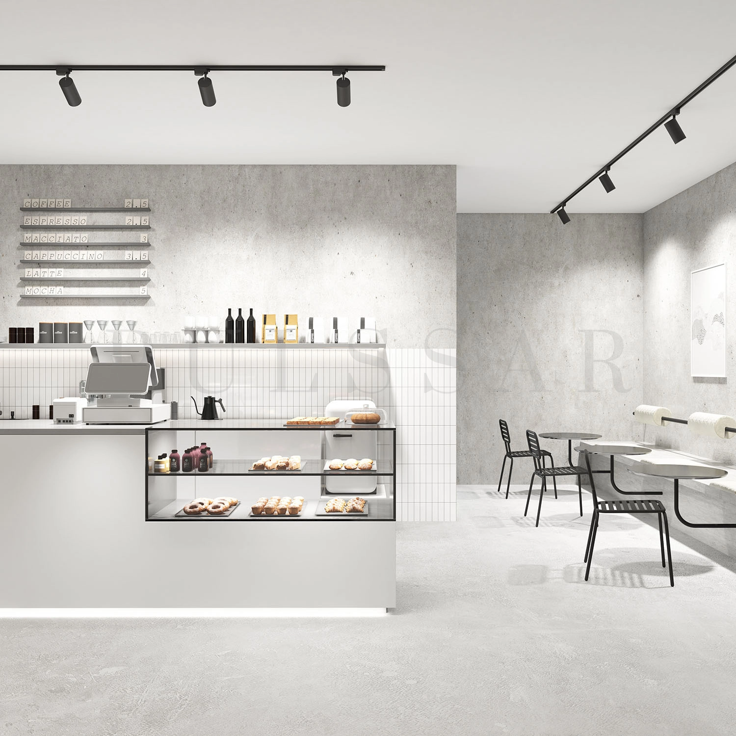 Трековый светильник SOLID KOPER DK6455-BK