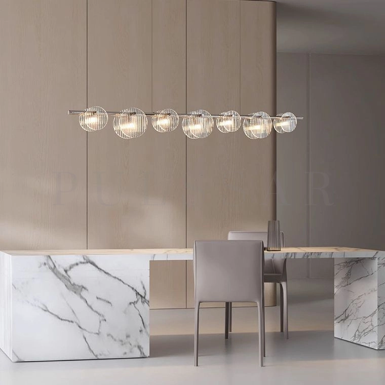 Реечная люстра RUTGER LONG