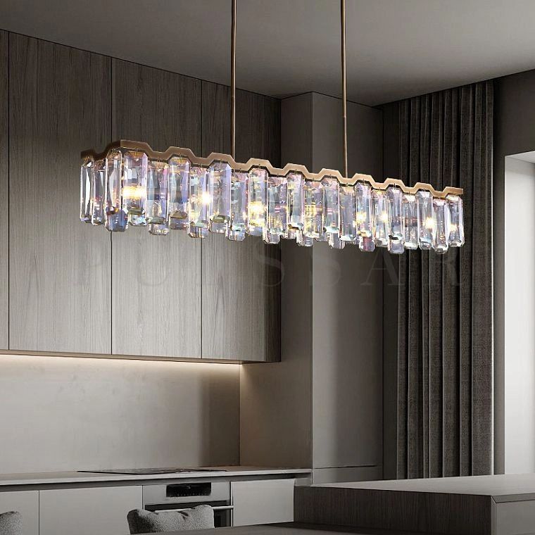 Реечная люстра DORIS LONG