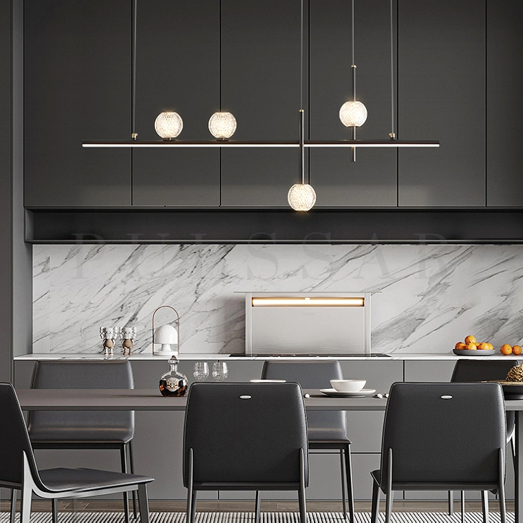 Реечная люстра NORTON