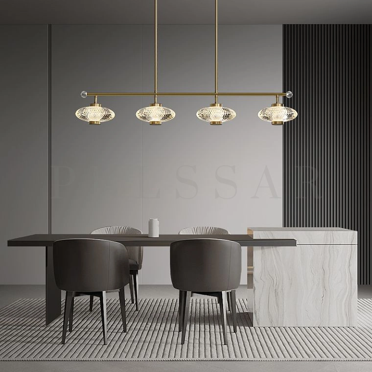 Реечная люстра NICOL LONG