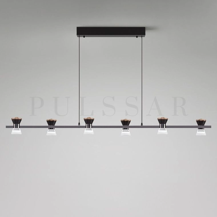 Реечная люстра MANASSE LONG