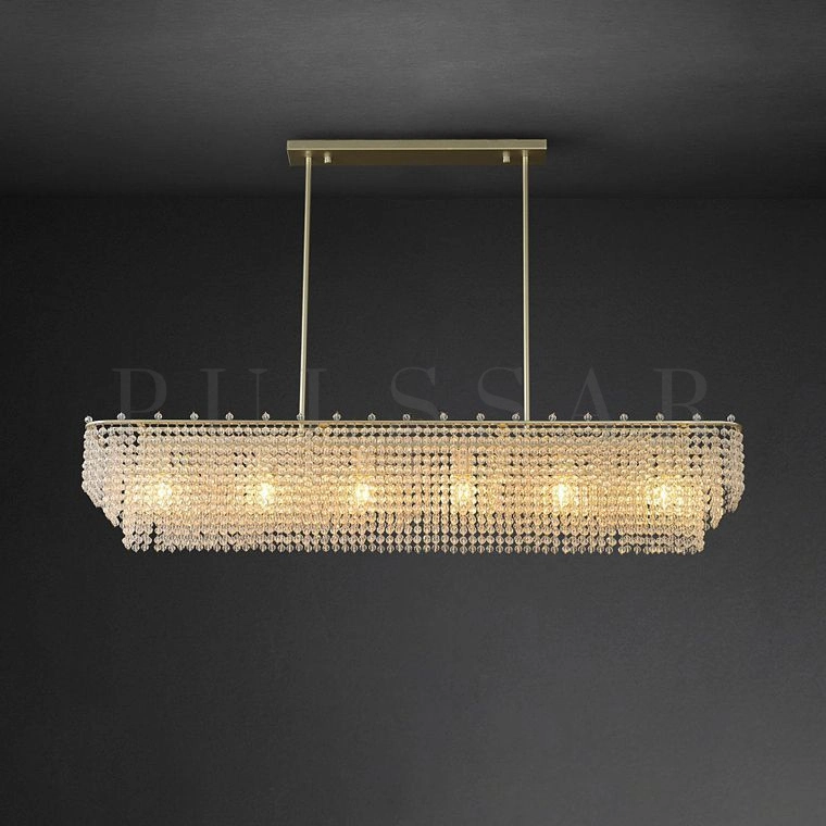 Реечная люстра LADY LONG